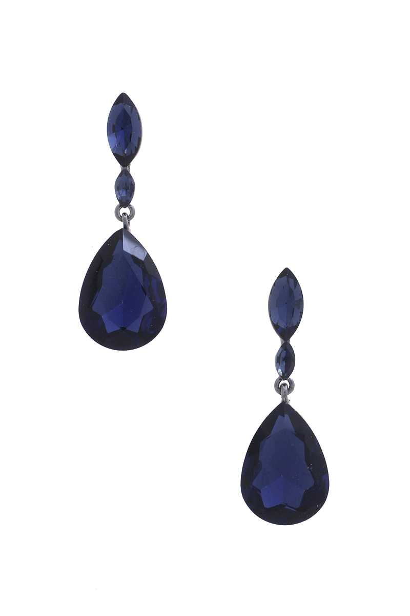 Marquise Teardrop Rhinestone Earring